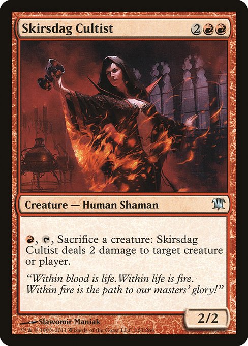 Skirsdag Cultist - Innistrad