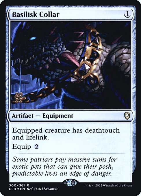 Basilisk Collar - Battle for Baldur's Gate Promos - Promo Foil