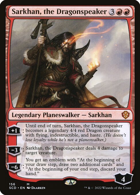 Sarkhan, the Dragonspeaker - Starter Commander Decks