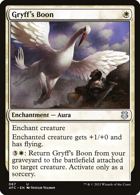 Gryff's Boon - Forgotten Realms Commander