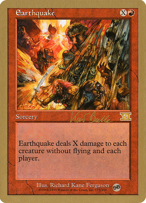 Earthquake - World Championship Decks 1999