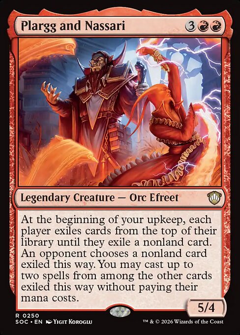 Plargg and Nassari - Secrets of Strixhaven Commander