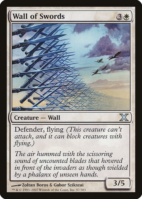 Wall of Swords - Tenth Edition