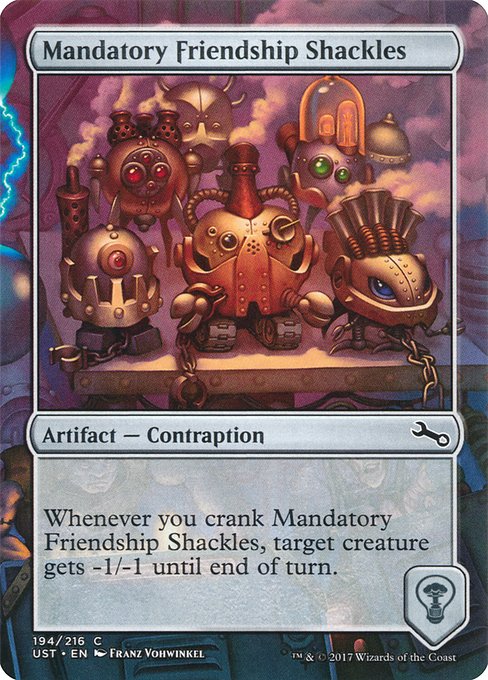 Mandatory Friendship Shackles - Unstable - Borderless