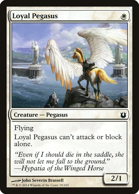 Loyal Pegasus - Born of the Gods