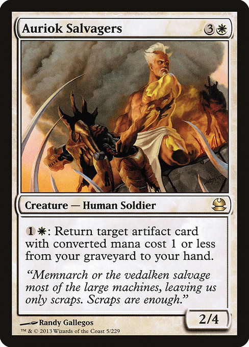 Auriok Salvagers - Modern Masters