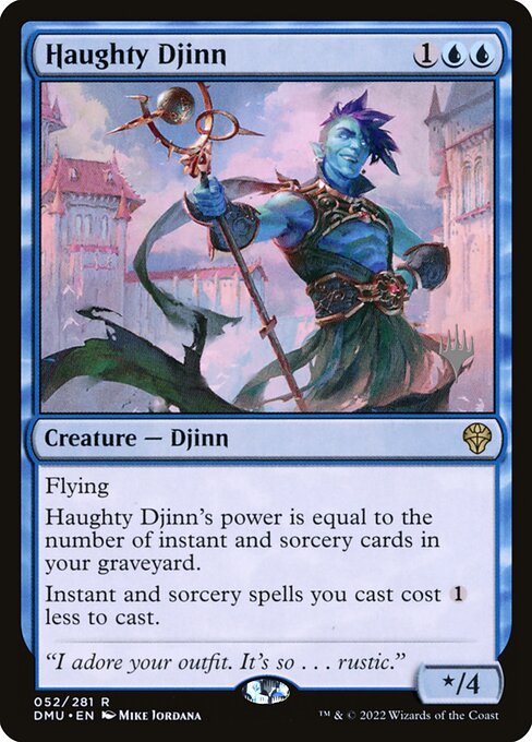 Haughty Djinn - Dominaria United Promos