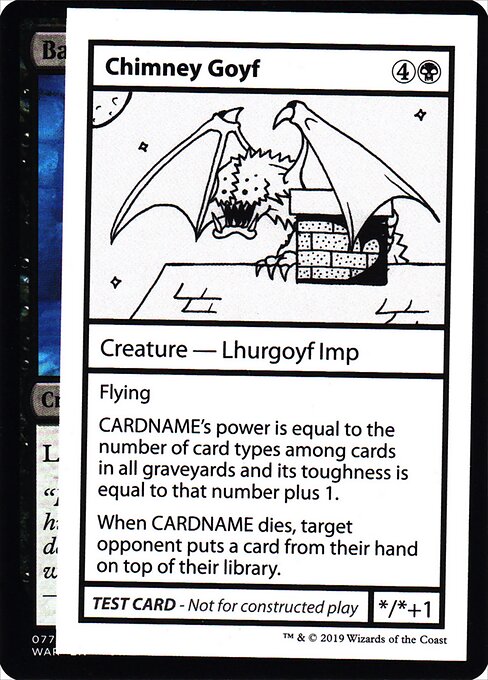 Chimney Goyf - Mystery Booster Playtest Cards 2021