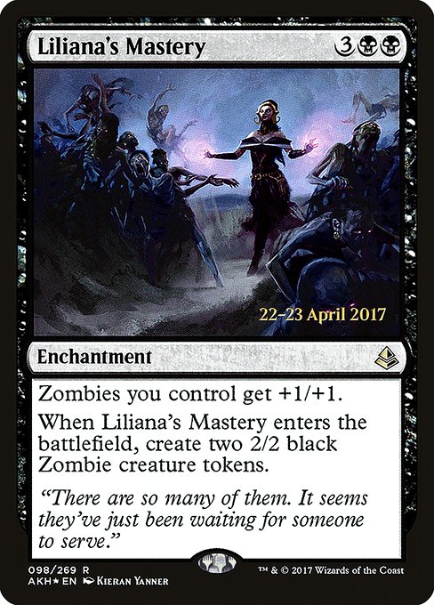 Liliana's Mastery - Amonkhet Promos - Promo Foil