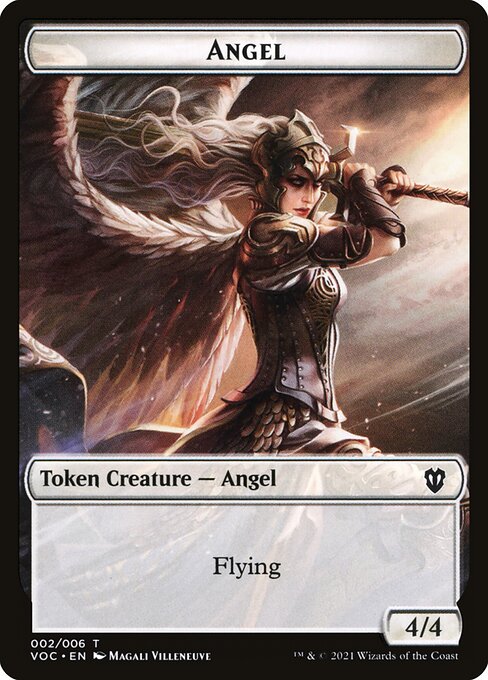Angel - Crimson Vow Commander Tokens