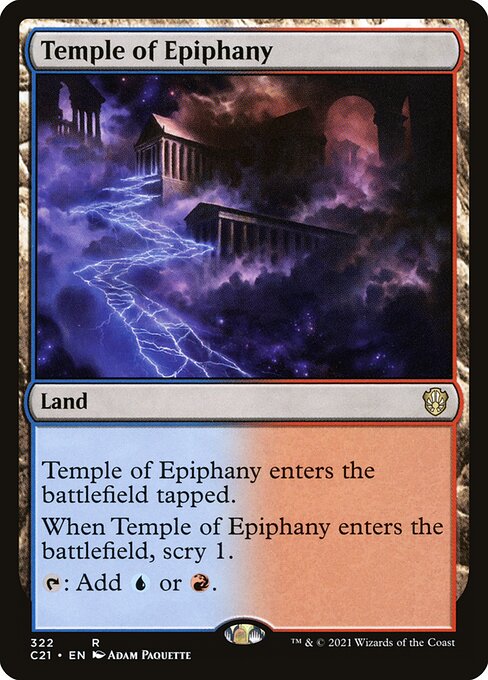 Temple of Epiphany - Commander 2021