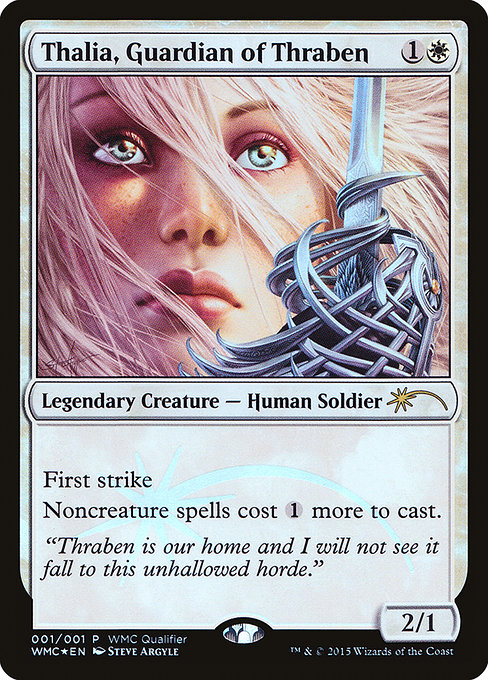 Thalia, Guardian of Thraben - World Magic Cup Qualifiers - Promo Foil