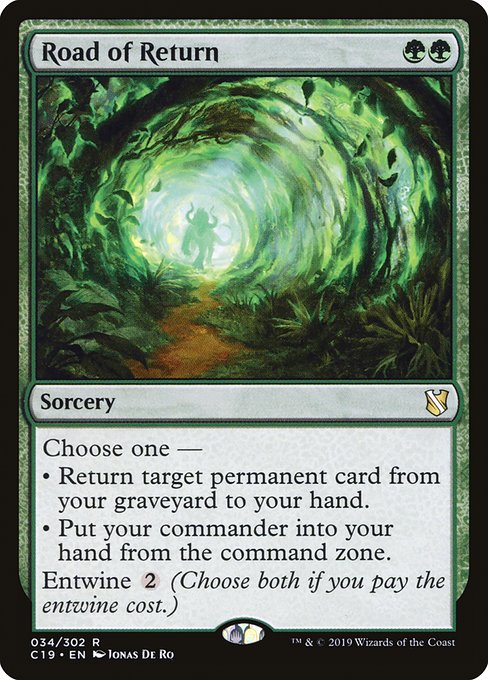 Road of Return - Commander 2019