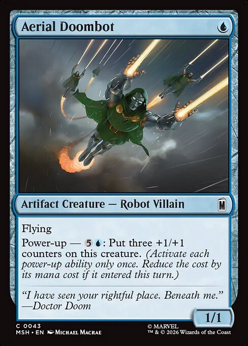 Aerial Doombot - Marvel Super Heroes