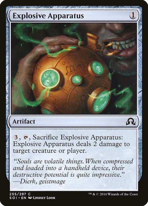 Explosive Apparatus - Shadows over Innistrad