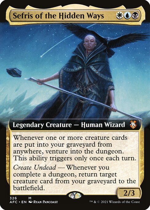 Sefris of the Hidden Ways - Forgotten Realms Commander