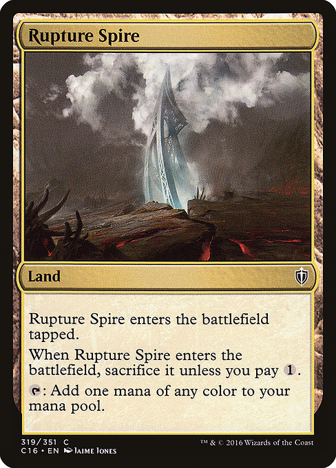 Rupture Spire - Commander 2016