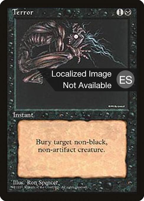 Terror (Terror) - Fourth Edition Foreign Black Border