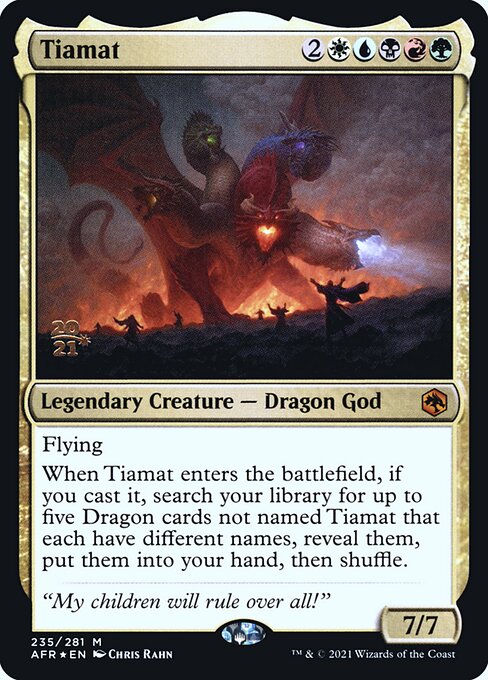 Tiamat - Adventures in the Forgotten Realms Promos - Promo Foil