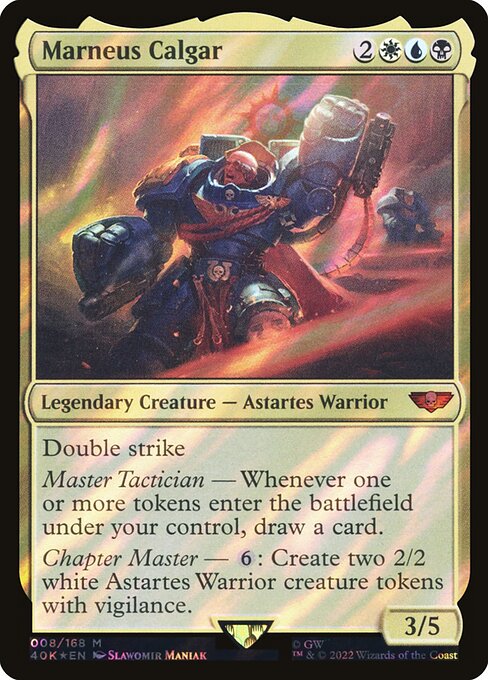 Marneus Calgar - Warhammer 40,000 Commander - Surge Foil