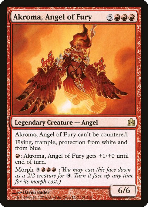 Akroma, Angel of Fury - Commander 2011