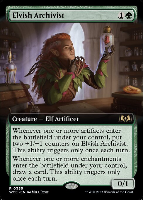 Elvish Archivist - Wilds of Eldraine