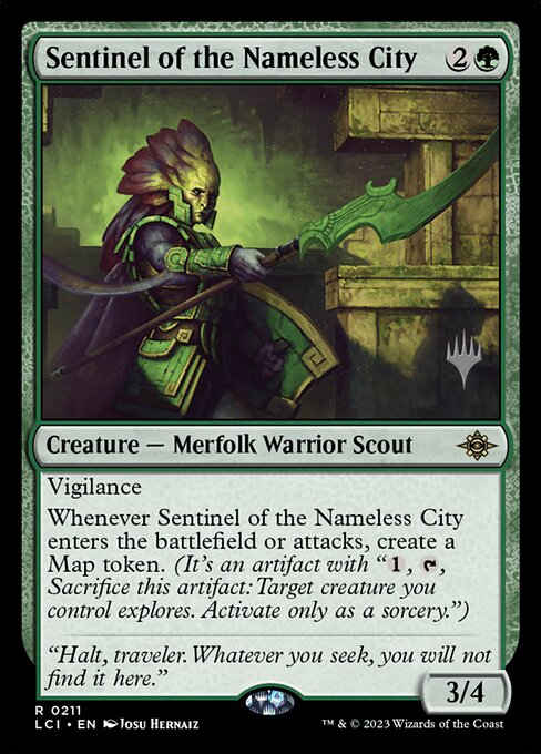 Sentinel of the Nameless City - The Lost Caverns of Ixalan Promos