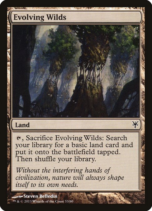 Evolving Wilds - Duel Decks: Sorin vs. Tibalt