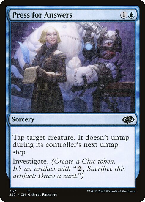 Press for Answers - Jumpstart 2022