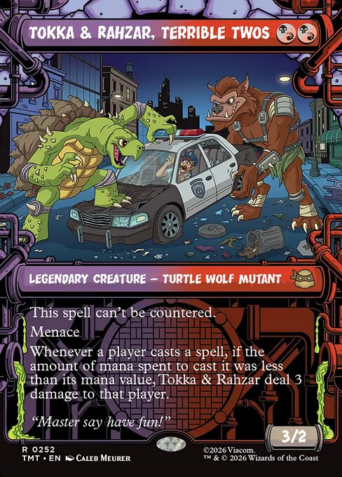 Tokka & Rahzar, Terrible Twos - Teenage Mutant Ninja Turtles - Showcase