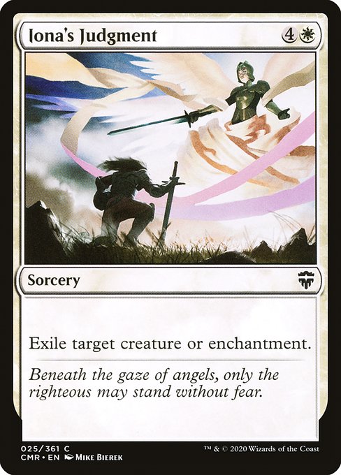 Iona's Judgment - Commander Legends