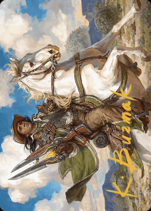 Wylie Duke, Atiin Hero - Outlaws of Thunder Junction Art Series - Borderless