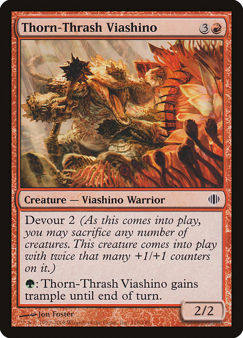 Thorn-Thrash Viashino - Shards of Alara