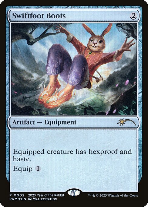Swiftfoot Boots - Year of the Rabbit 2023 - Promo Foil