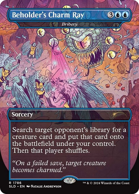 Beholder's Charm Ray (Bribery) - Secret Lair Drop