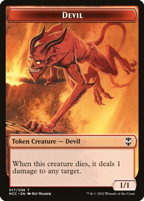 Devil - New Capenna Commander Tokens