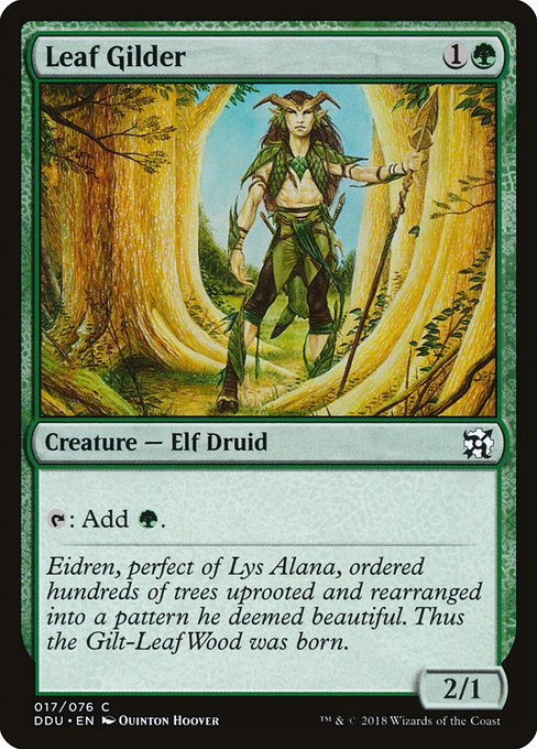 Leaf Gilder - Duel Decks: Elves vs. Inventors