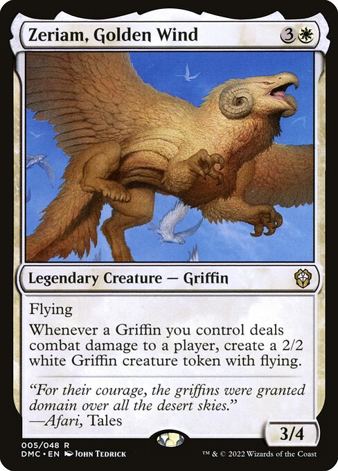 Zeriam, Golden Wind - Dominaria United Commander