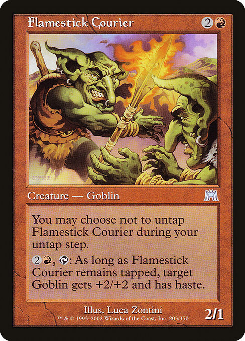 Flamestick Courier - Onslaught