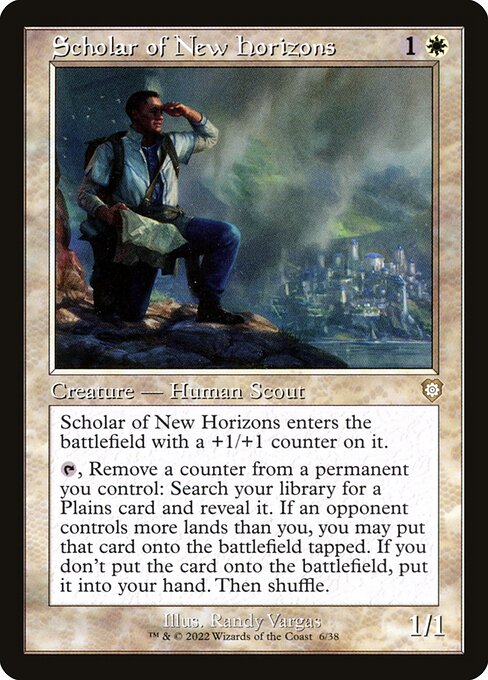 Scholar of New Horizons - The Brothers' War Commander