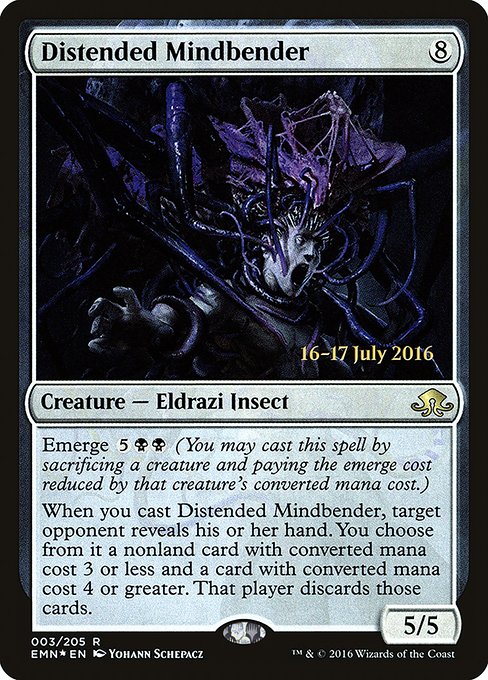 Distended Mindbender - Eldritch Moon Promos - Promo Foil