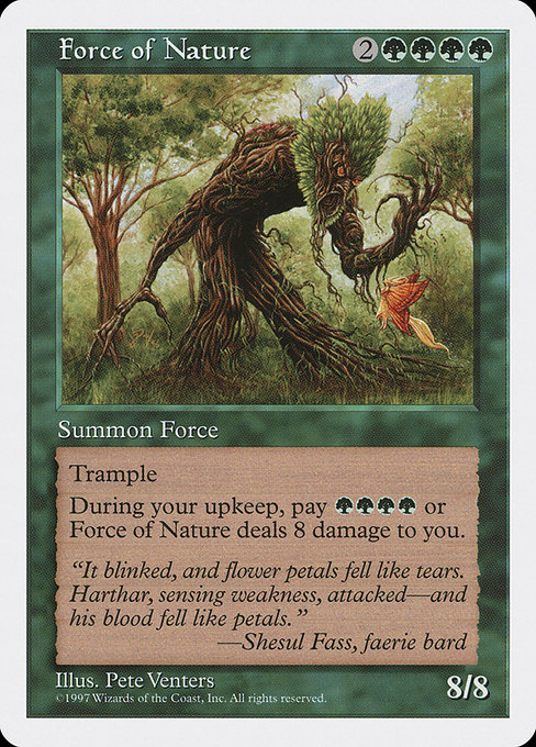 Force of Nature - Fifth Edition