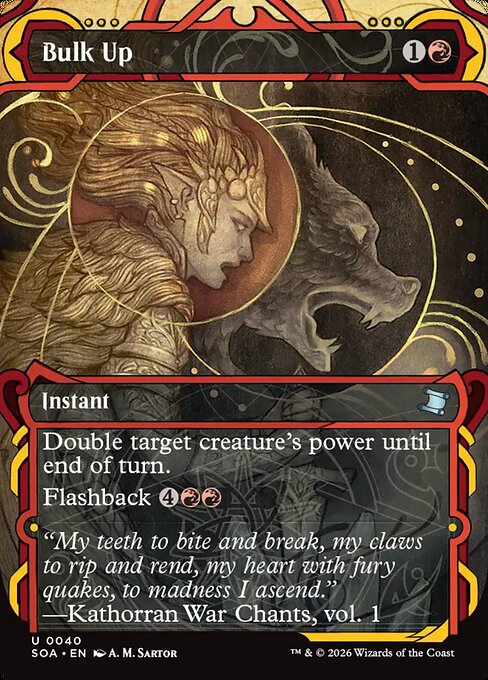 Bulk Up - Secrets of Strixhaven Mystical Archive - Showcase