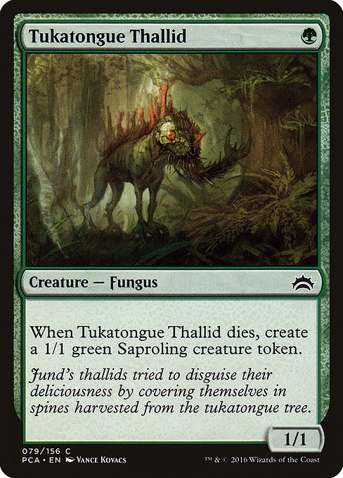 Tukatongue Thallid - Planechase Anthology