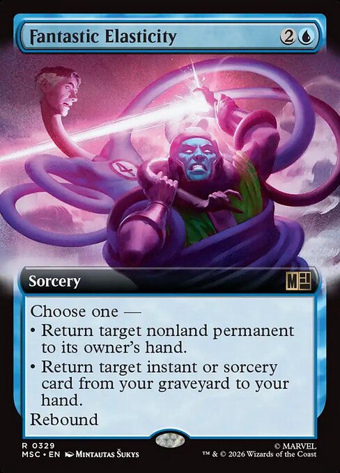 Fantastic Elasticity - Marvel Super Heroes Commander - Extended Art