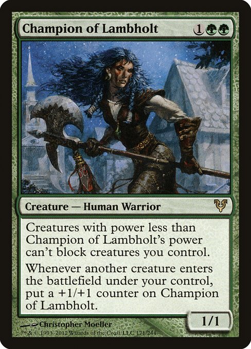 Champion of Lambholt - Avacyn Restored