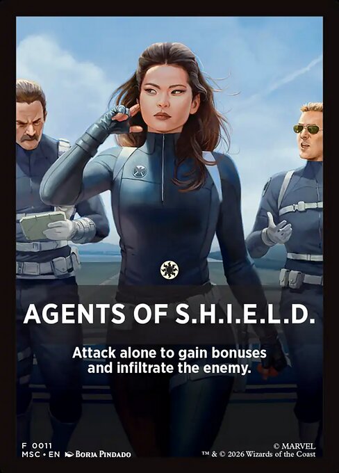 Agents of S.H.I.E.L.D. - Marvel Super Heroes Jumpstart Front Cards