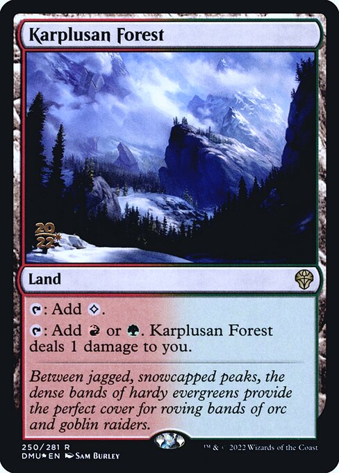 Karplusan Forest - Dominaria United Promos