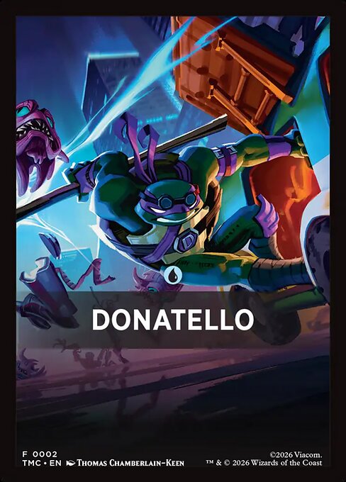 Donatello - Teenage Mutant Ninja Turtles Eternal Front Cards