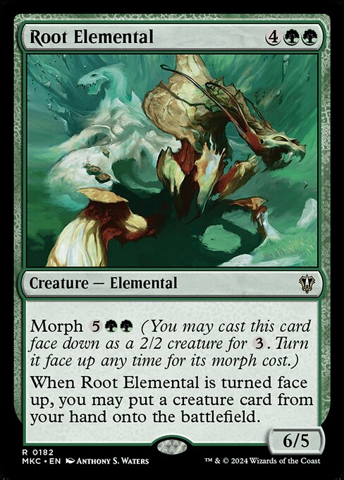 Root Elemental - Murders at Karlov Manor Commander